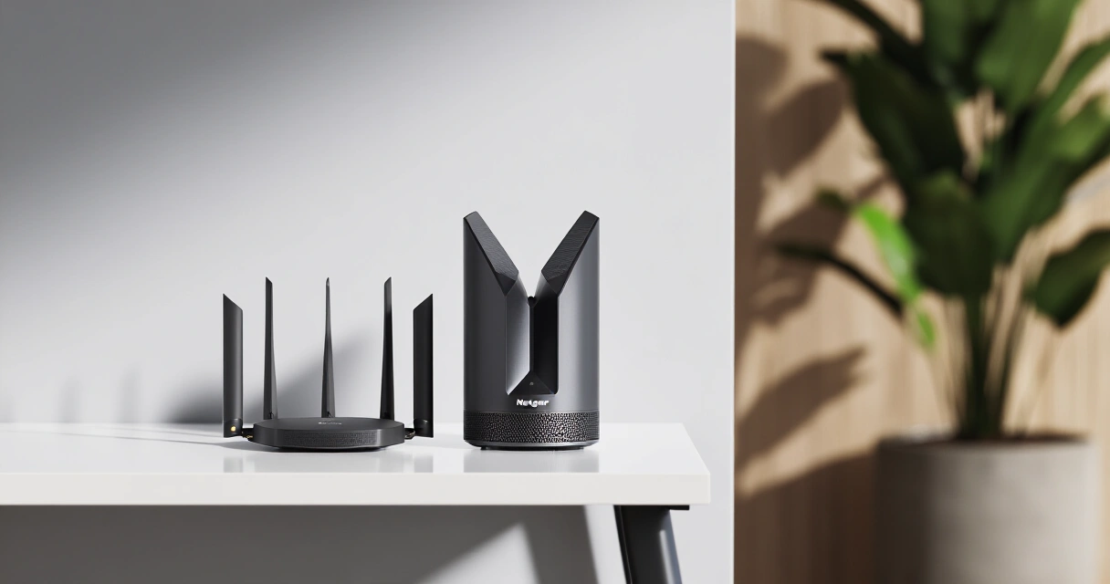 Netgear Orbi WiFi 6 reititin ja satelliitti modernissa kodissa
