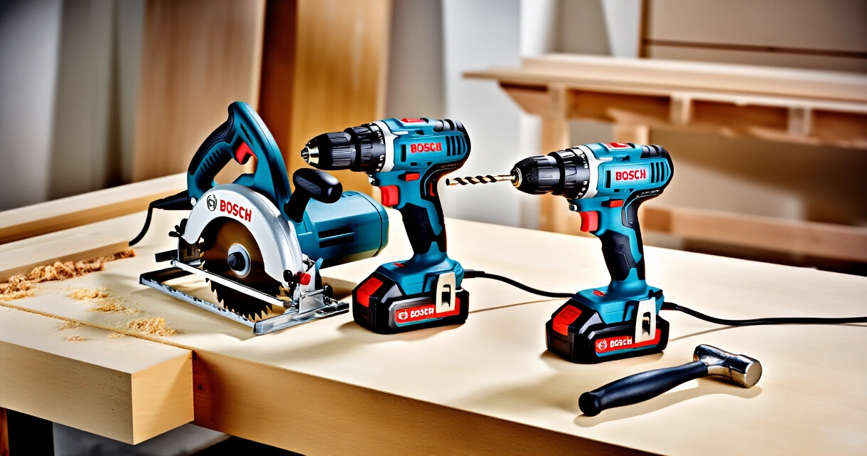 Bosch Professional -sähkötyökalut kodin korjaukseen: hintansa arvoiset?