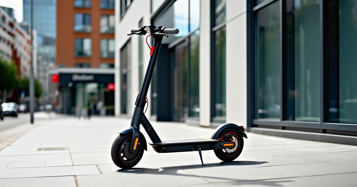 Xiaomi Electric Scooter 4 Pro kaupunkiympäristössä